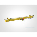 new designed suspended single girder crane